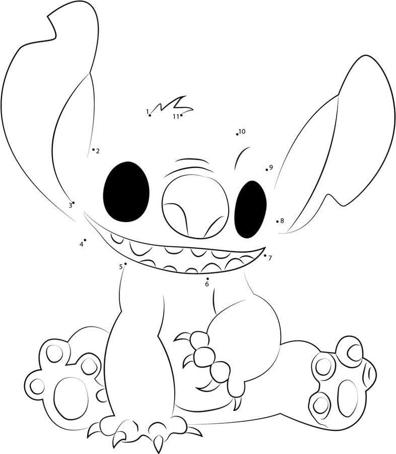 Stich kolorowanki